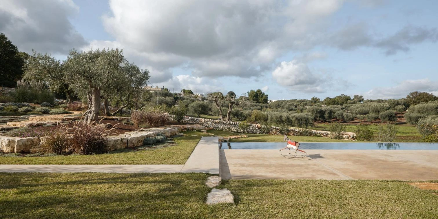 Casa ACO en la campiña de Apulia