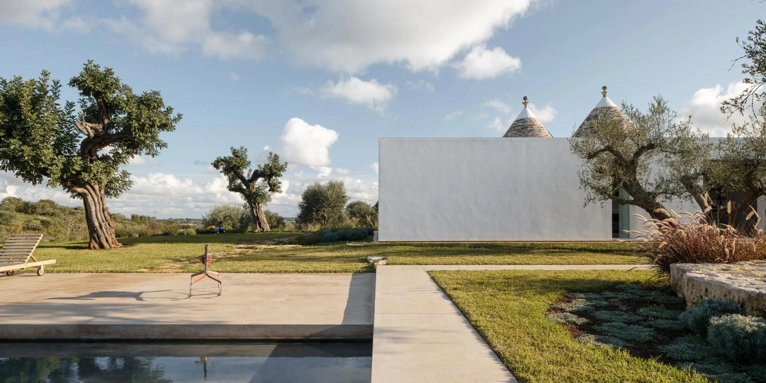 Casa ACO en la campiña de Apulia