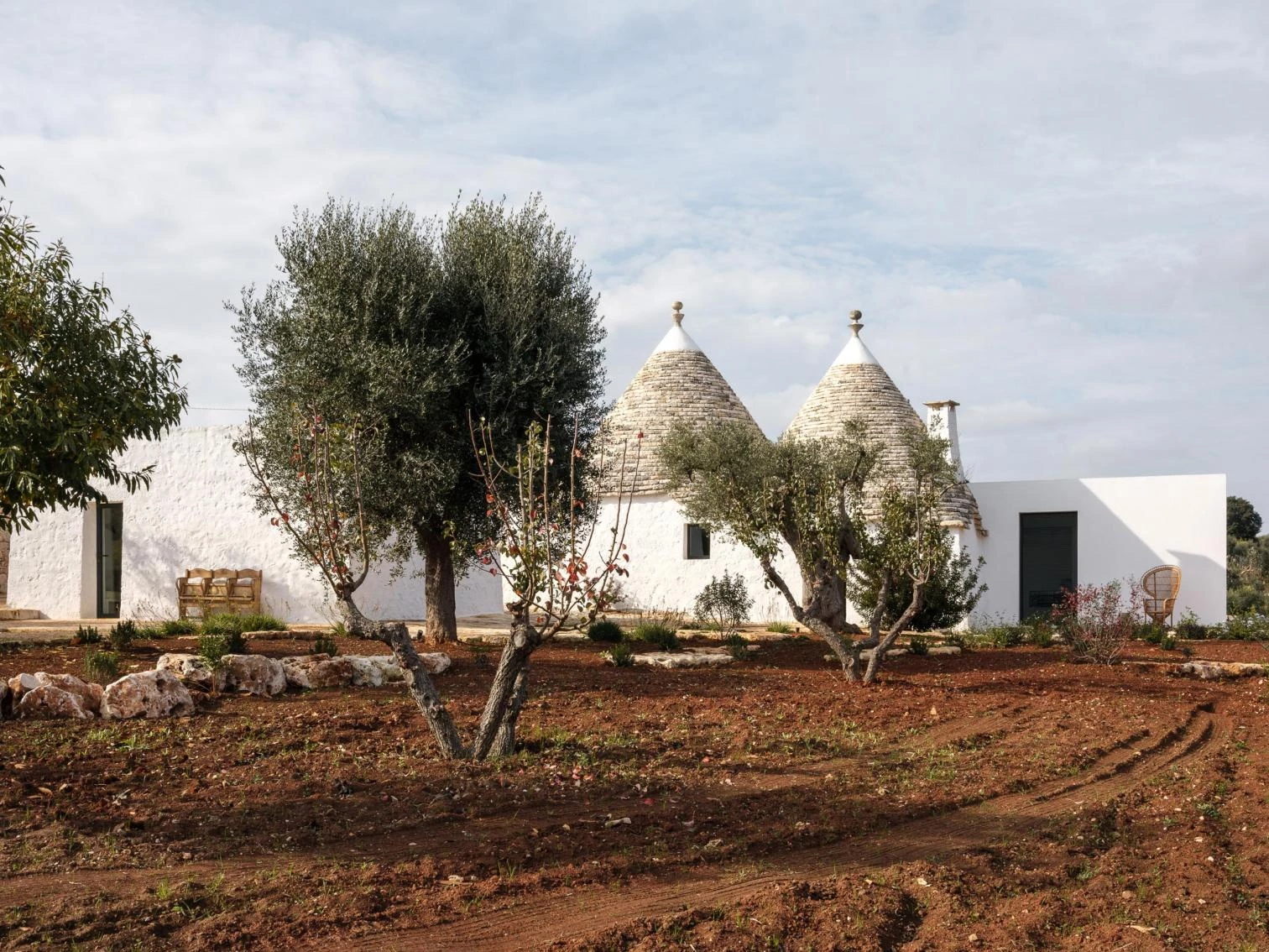 Casa ACO en la campiña de Apulia