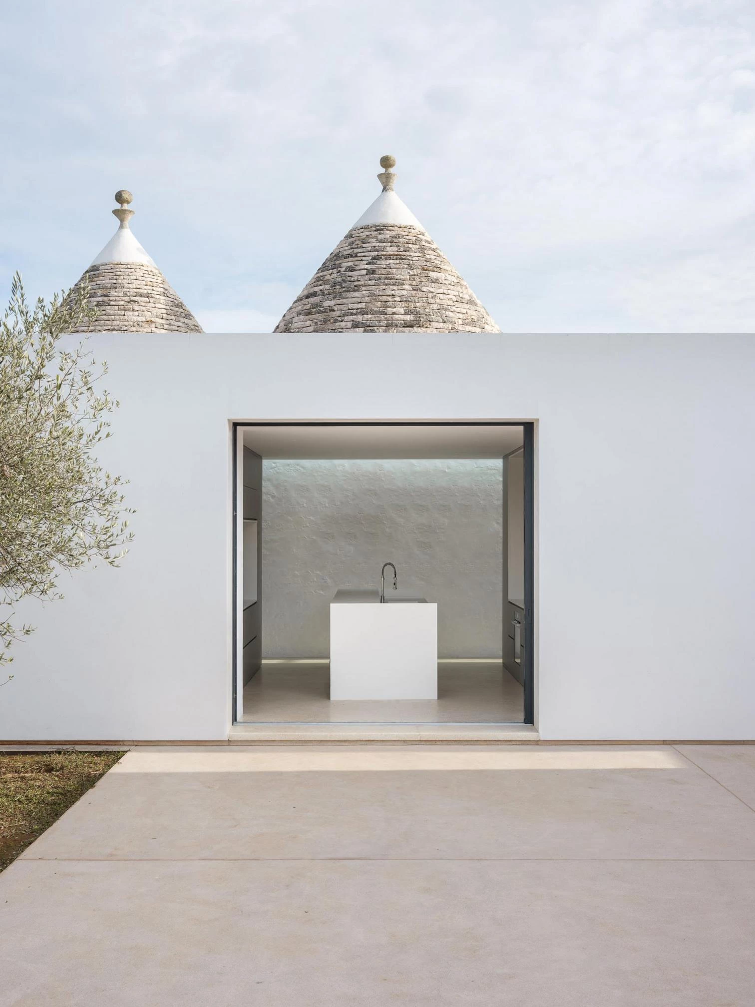 Casa ACO en la campiña de Apulia