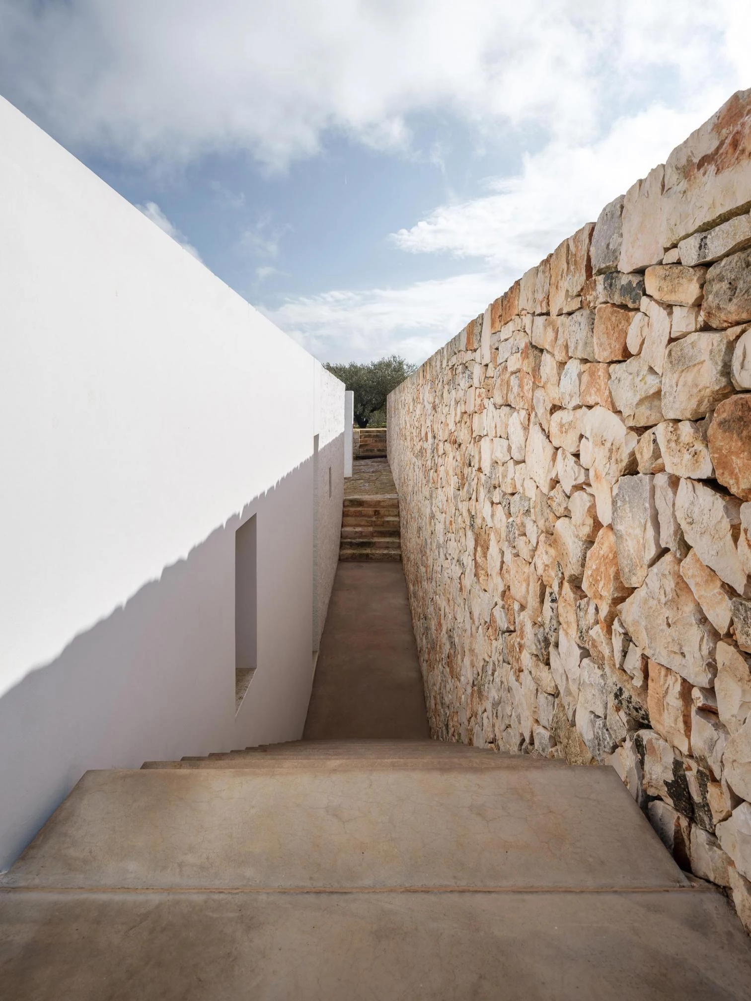 Casa ACO en la campiña de Apulia