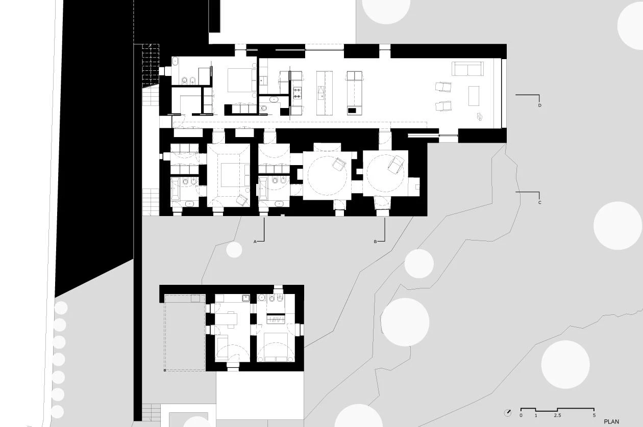 Casa ACO en la campiña de Apulia