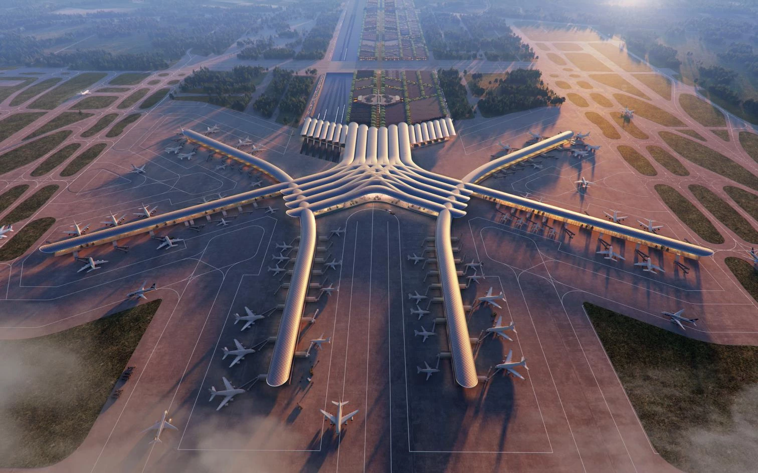 Nuevo aeropuerto CPK (Centralny Port Komunikacyjny) en Polonia