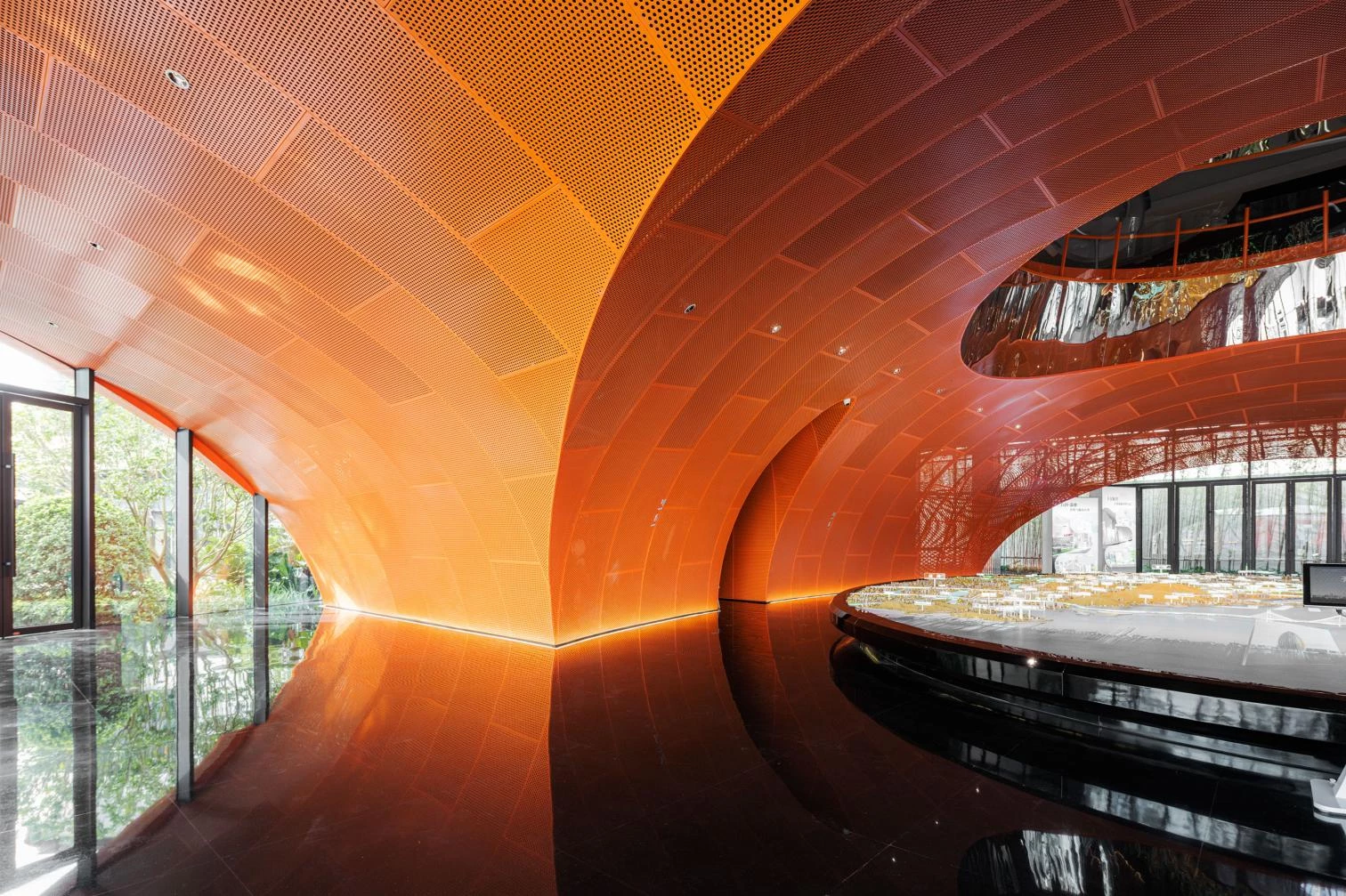 Sala de exposiciones Hovering Kan-Too en Shenzhen