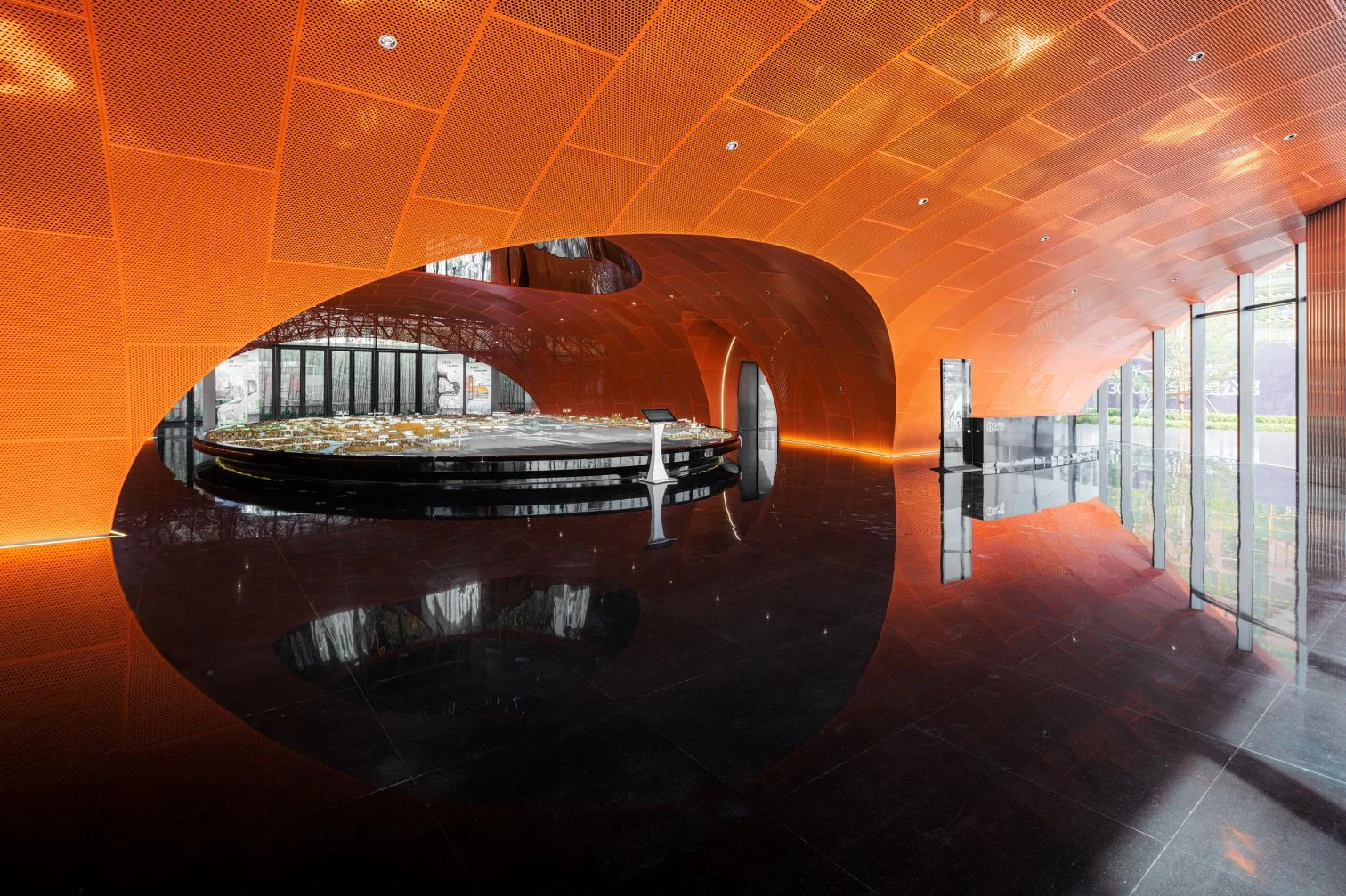 Sala de exposiciones Hovering Kan-Too en Shenzhen