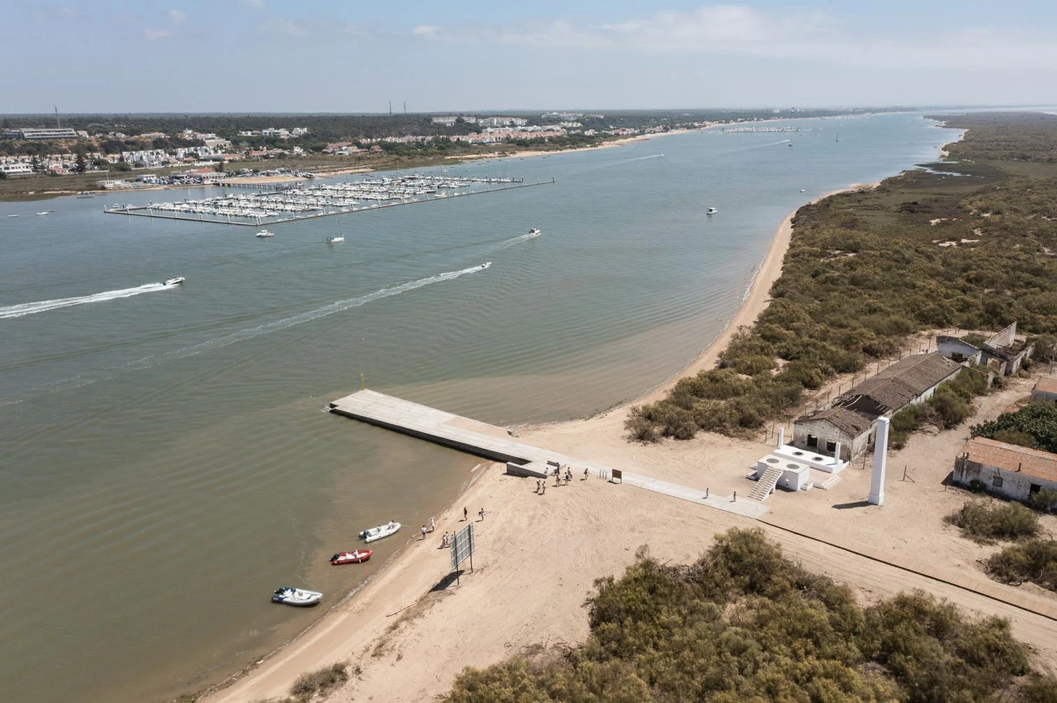 Adecuación paisajística e intervención en la Almadraba de El Rompido, Huelva