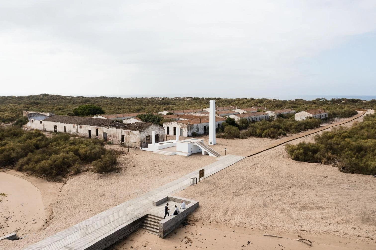 Adecuación paisajística e intervención en la Almadraba de El Rompido, Huelva