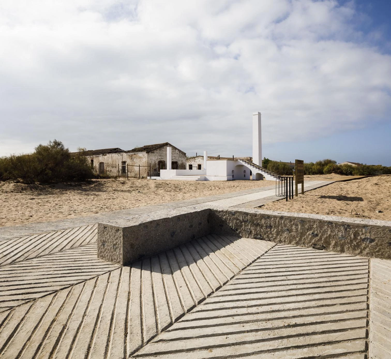 Adecuación paisajística e intervención en la Almadraba de El Rompido, Huelva