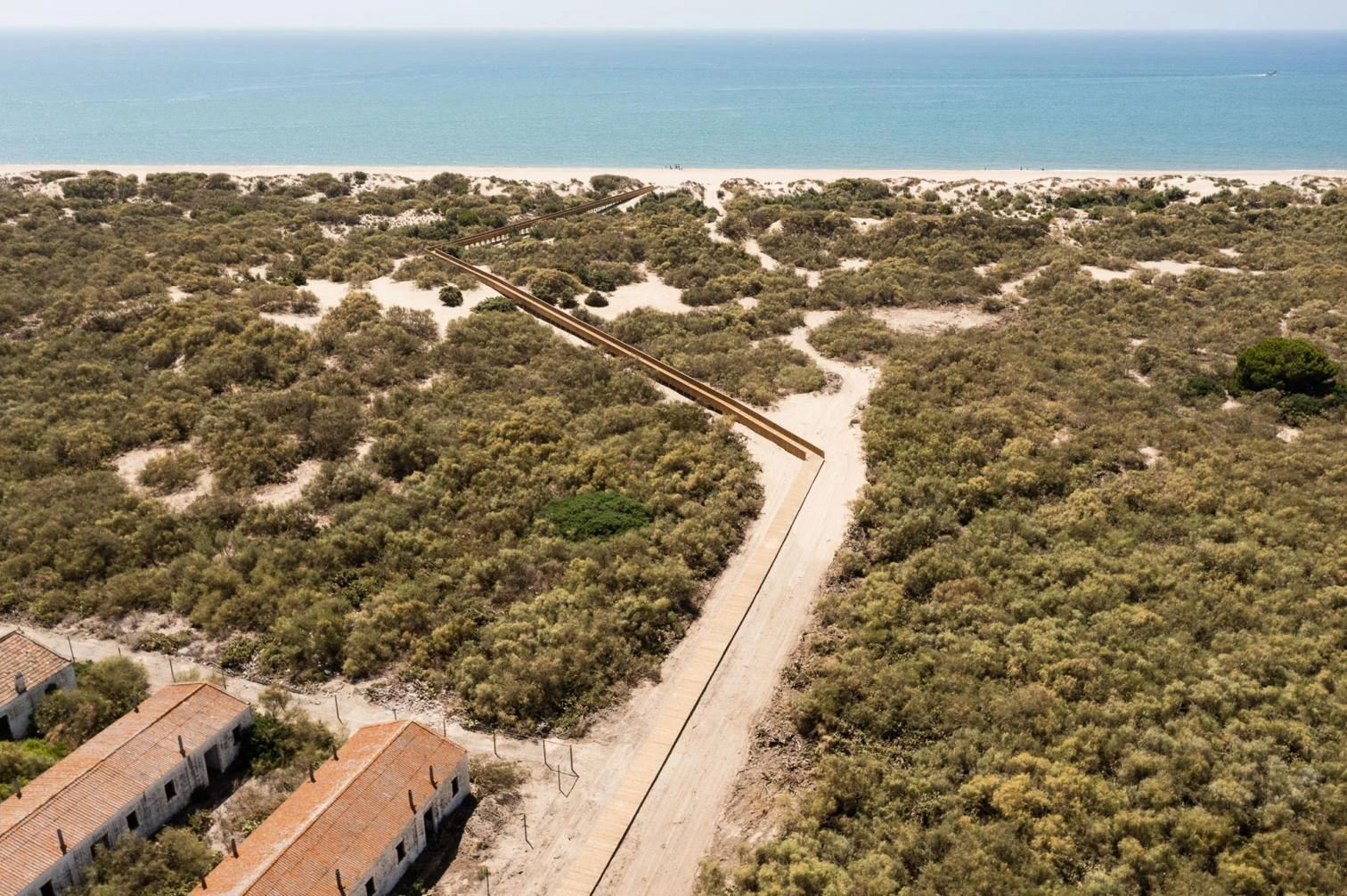 Adecuación paisajística e intervención en la Almadraba de El Rompido, Huelva