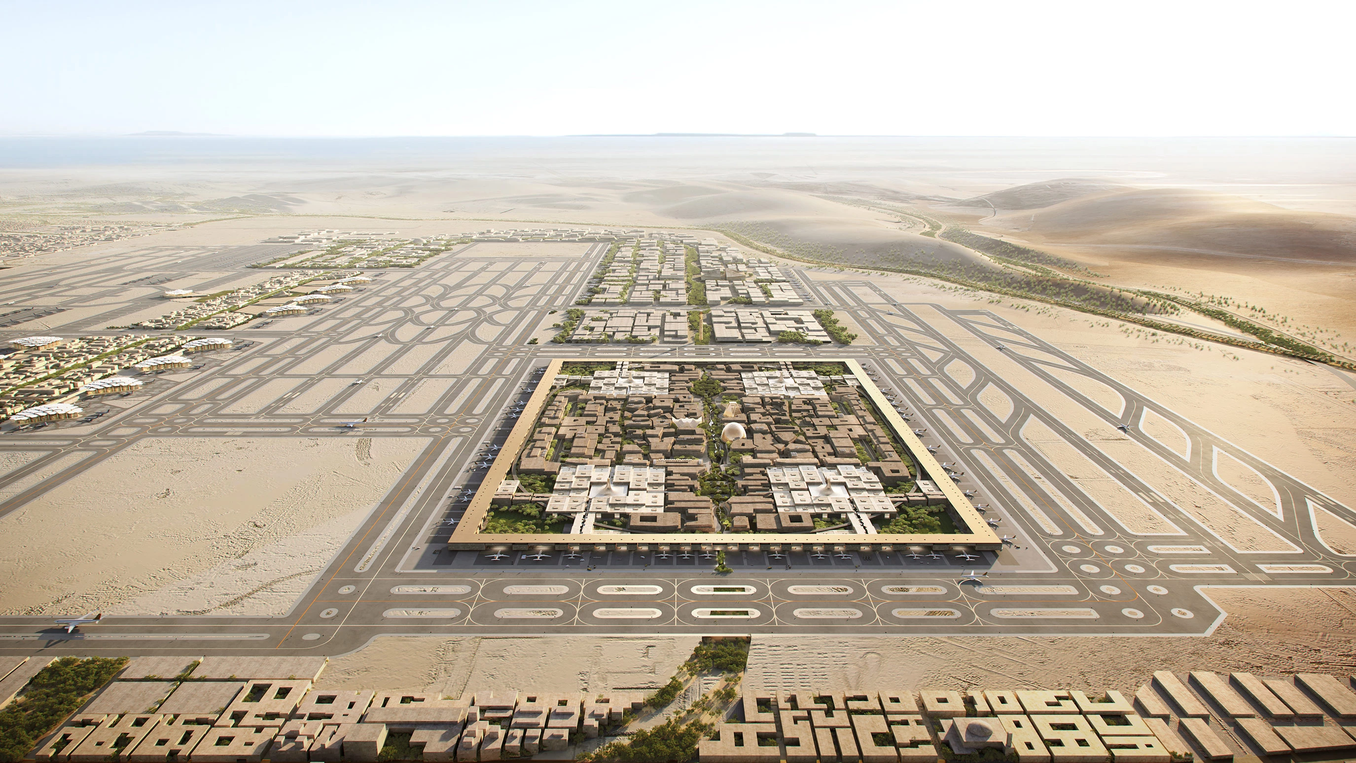 Aeropuerto Internacional Rey Salman en Riad - Foster + Partners | Arquitectura Viva