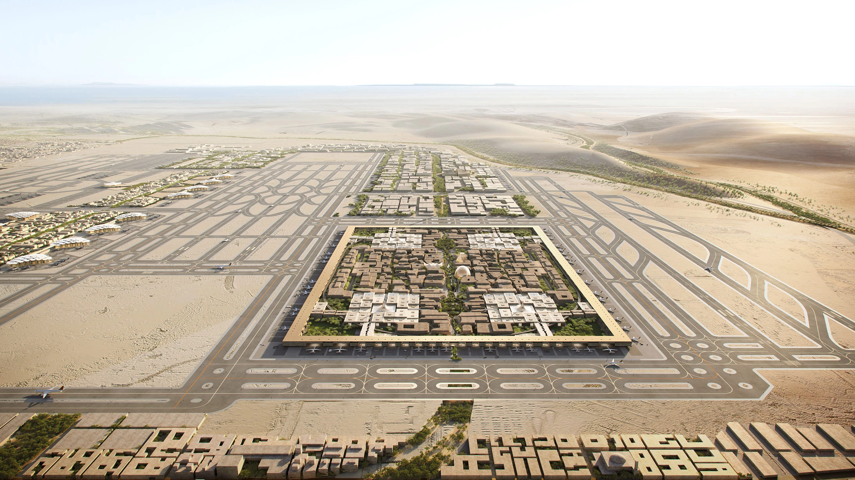 Aeropuerto Internacional Rey Salman en Riad - Foster + Partners | Arquitectura Viva Aeropuerto Internacional Rey Salman en Riad - Foster + Partners | Arquitectura Viva