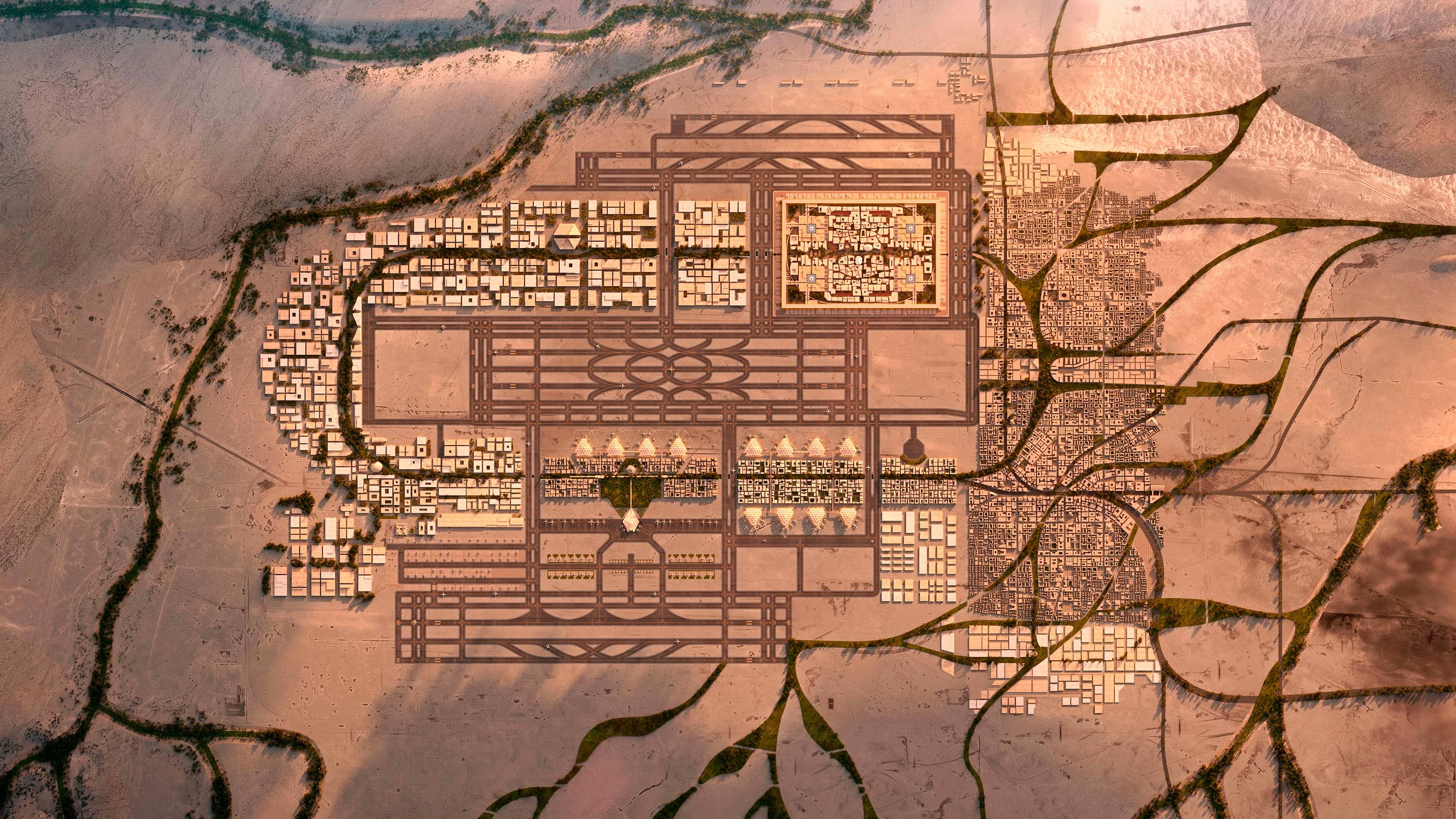 Aeropuerto Internacional Rey Salman en Riad - Foster + Partners | Arquitectura Viva