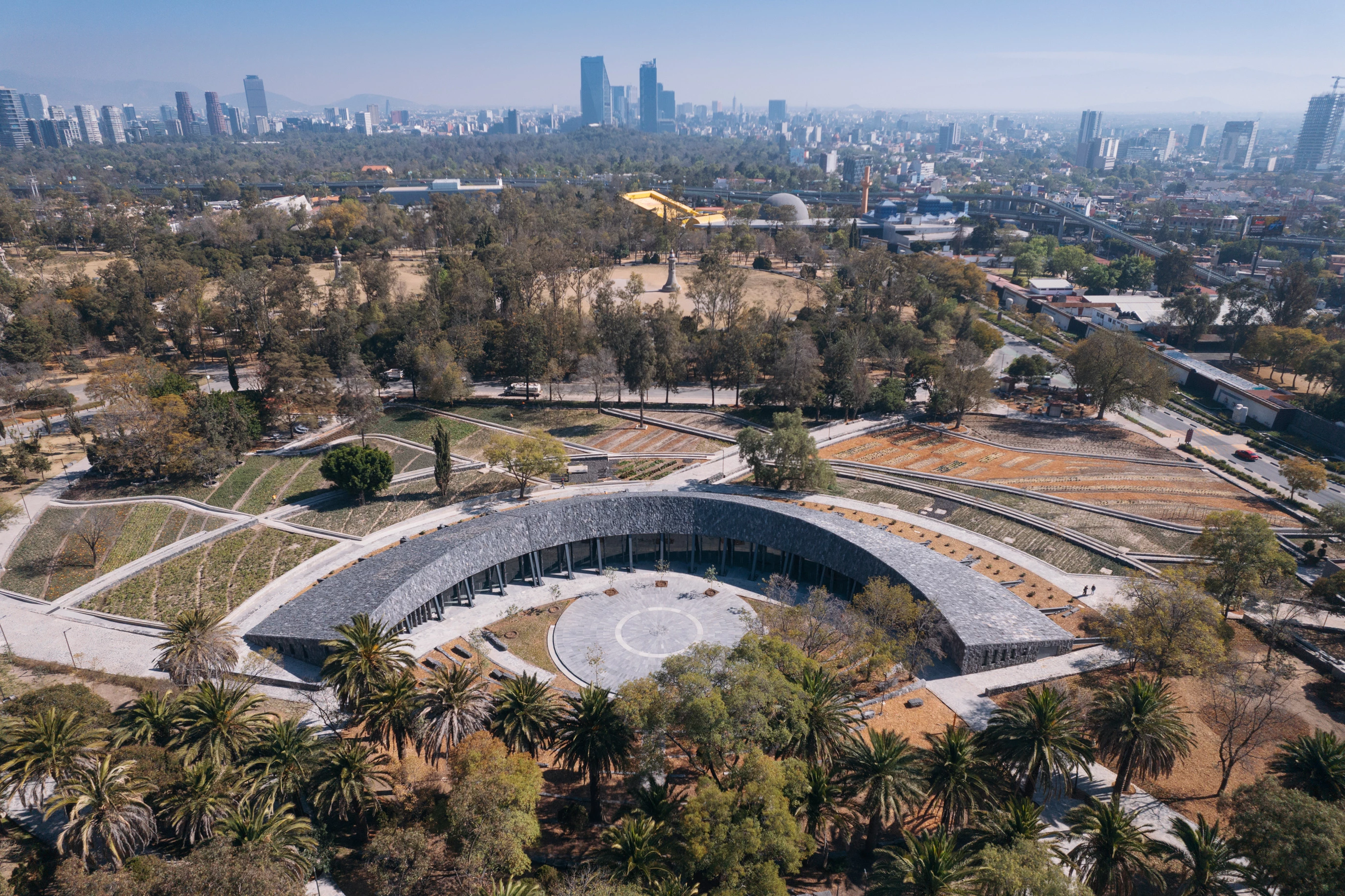 A New Culture Hub in Mexico City Pairs Sustainable Dining With Art for a  Rare Experience in the Chapultepec Forest