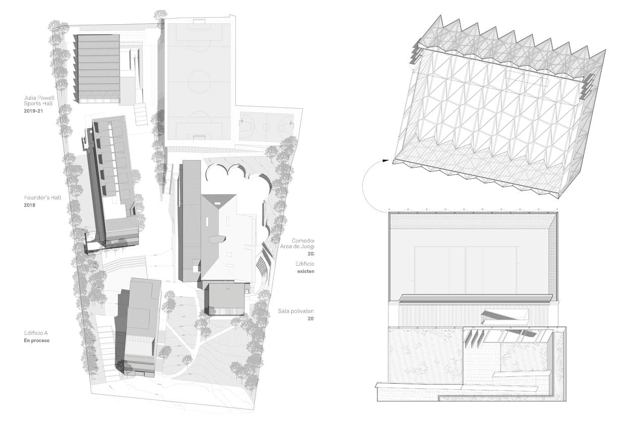 Polideportivo Julia Powell en Alcobendas