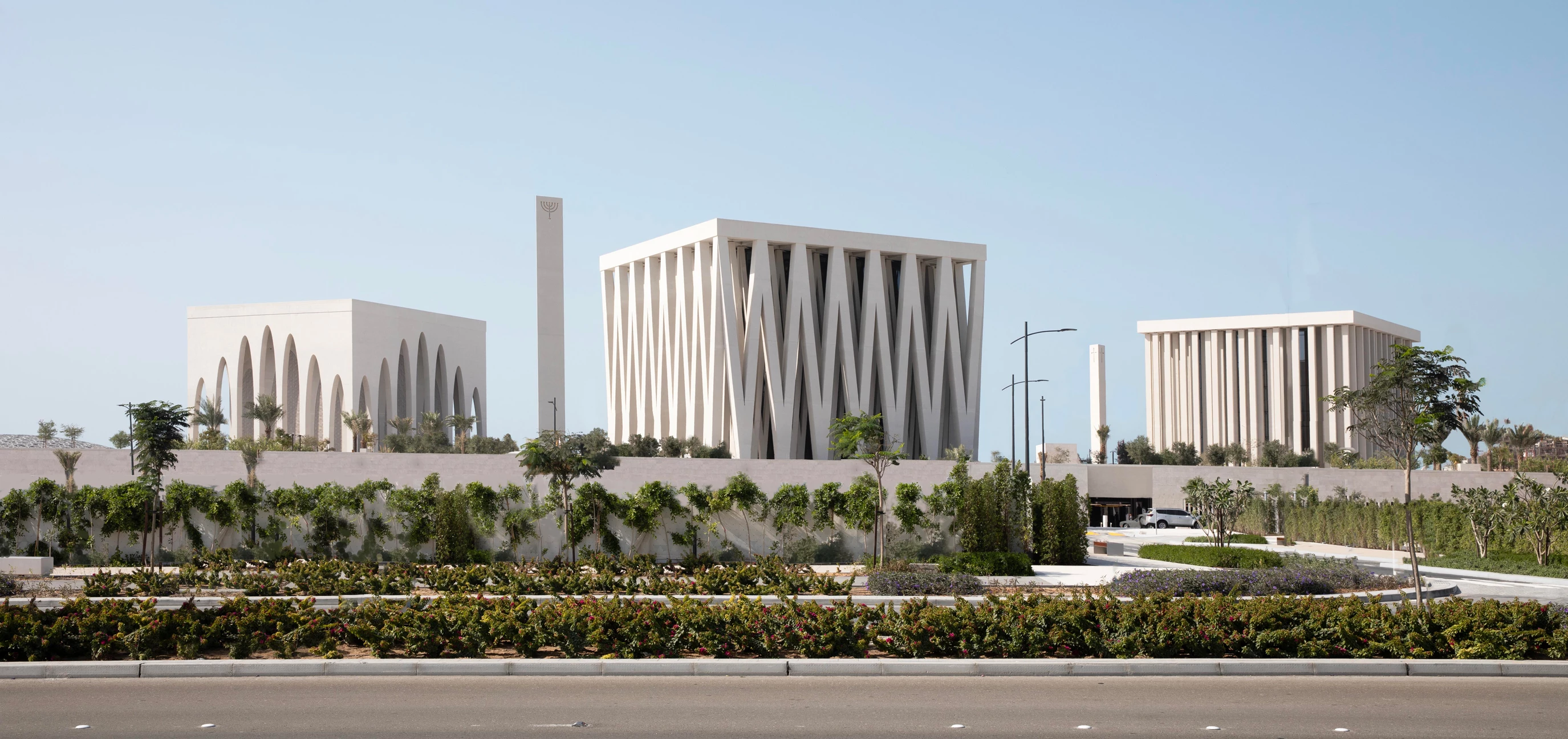 Casa de la Familia Abrahámica, Abu Dabi - Adjaye Associates | Arquitectura Viva