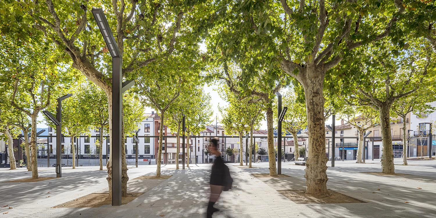 Paseo ‘El Firal’ en Olot