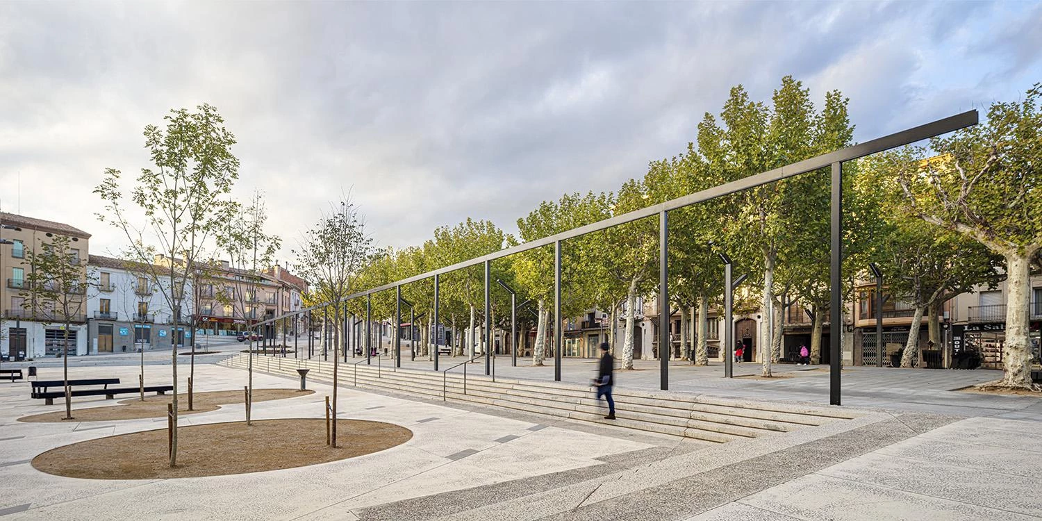 Paseo ‘El Firal’ en Olot