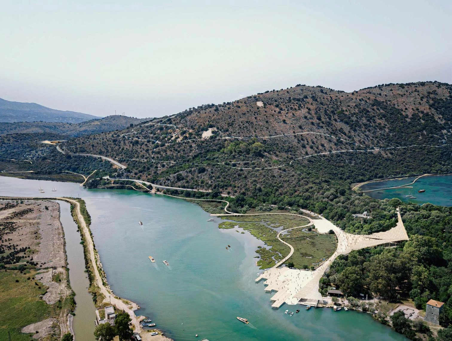 Centro de visitantes del Parque Nacional Butrint