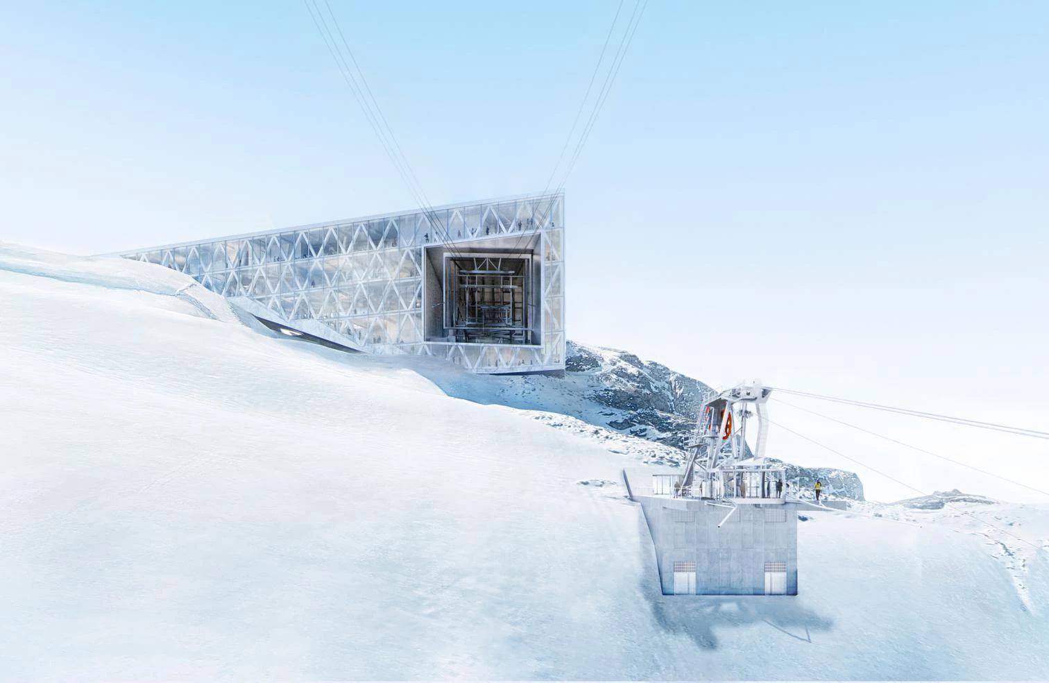 Proyecto Titlis en los Alpes suizos