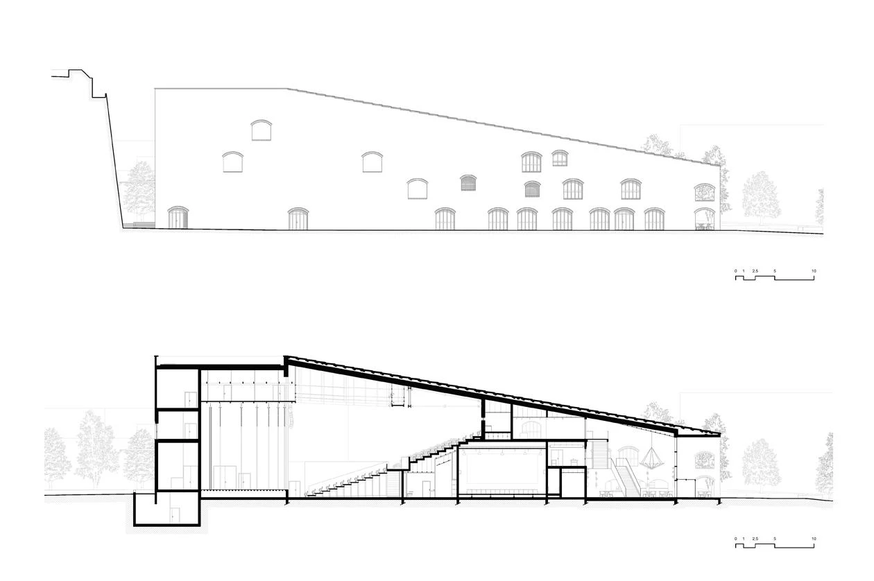 L Arche Micheville Cultural Center in Villerupt K architectures