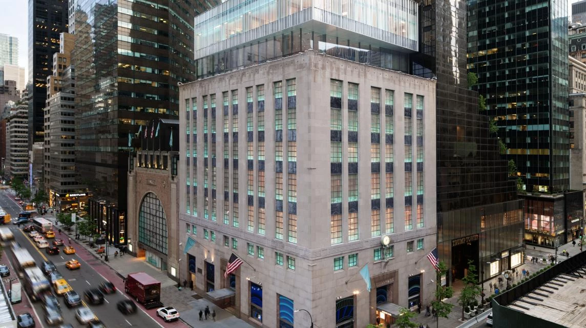 じりこ　ティファニー　ボンボニエール　5th Avenue Renovation and enlargement of Tiffany flagship on Fifth Ave