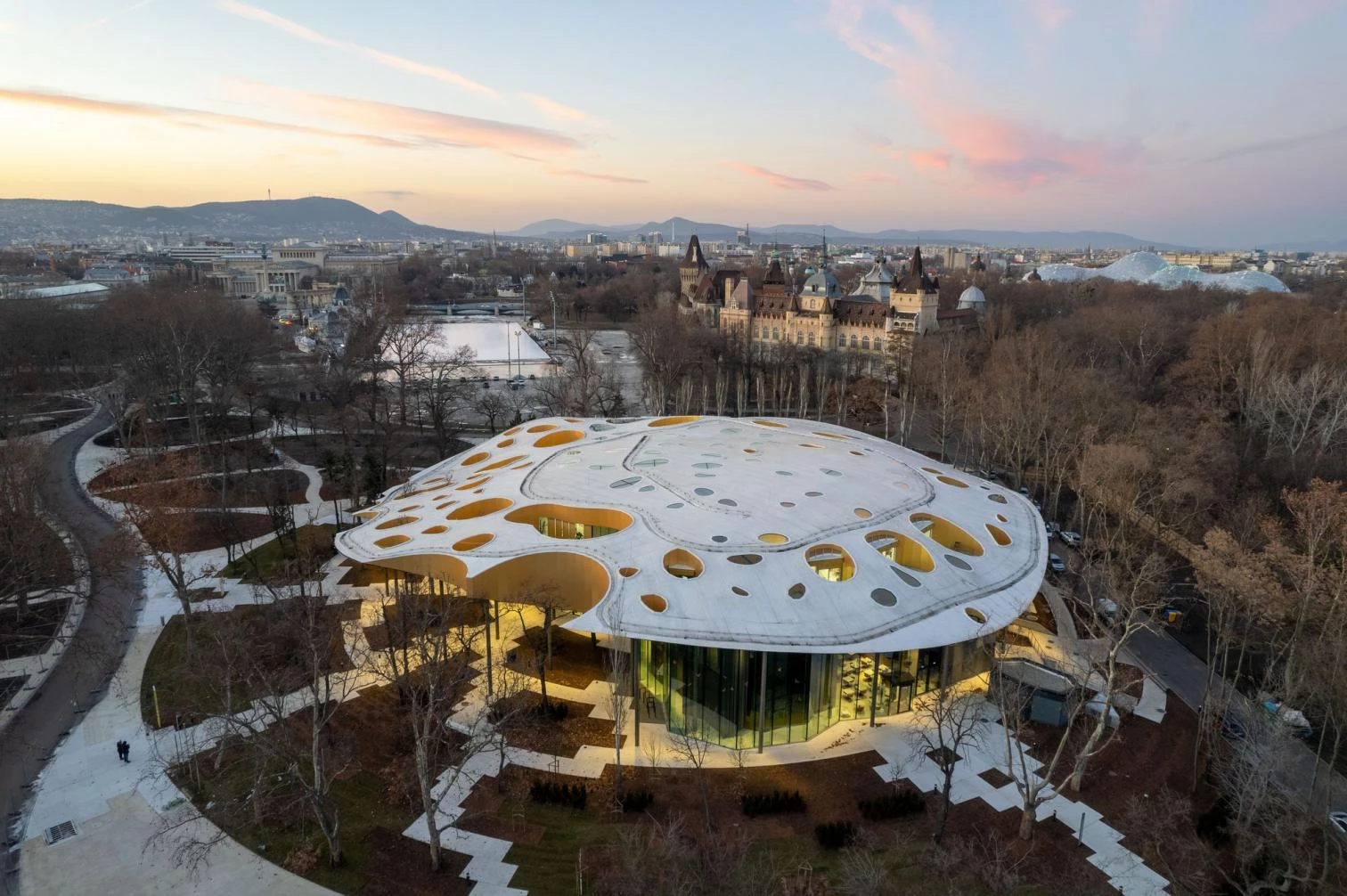 Casa de la Música Húngara en Budapest