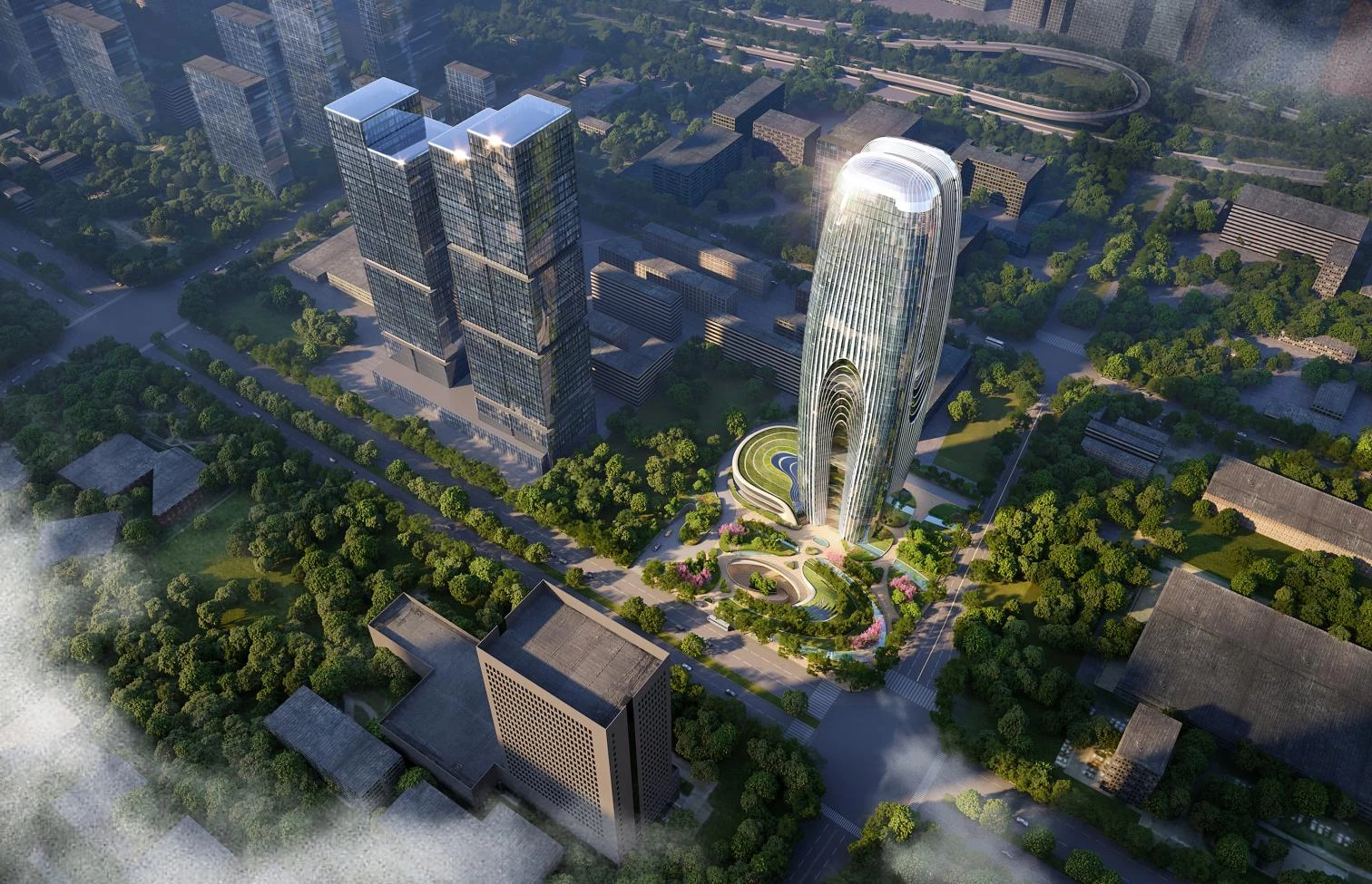 Daxia Tower in Xian