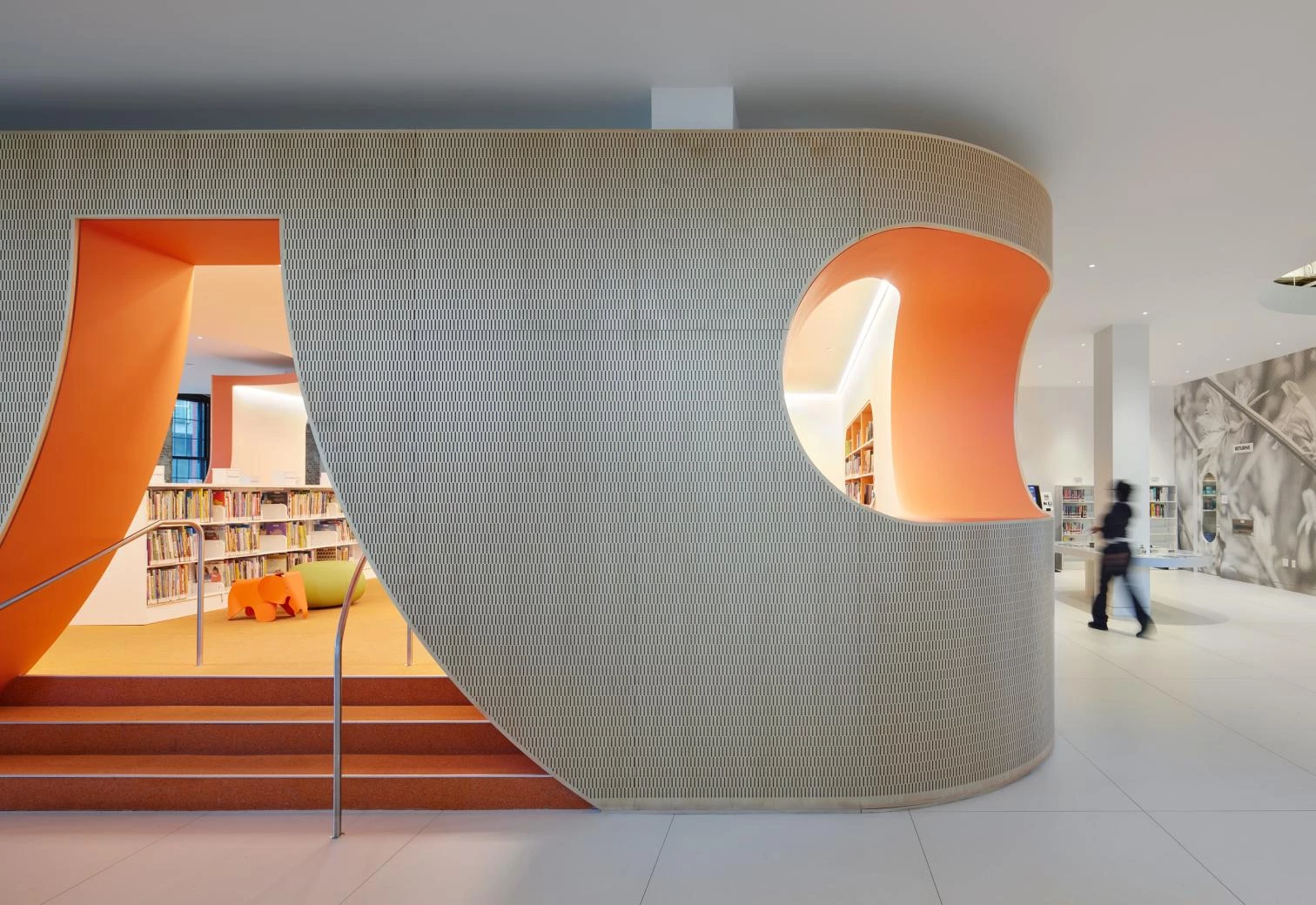 Adams Street Library in Brooklyn