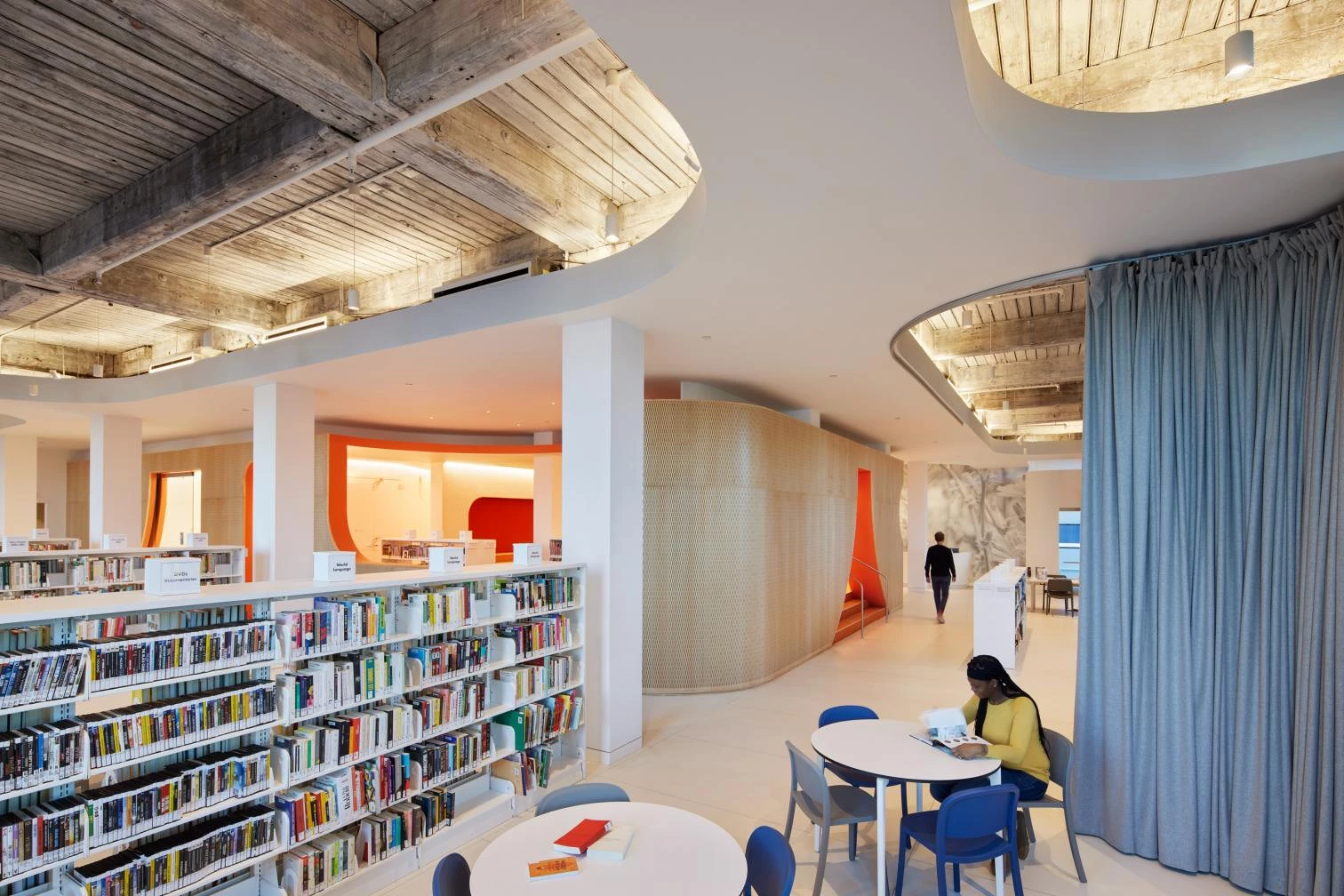 Adams Street Library in Brooklyn