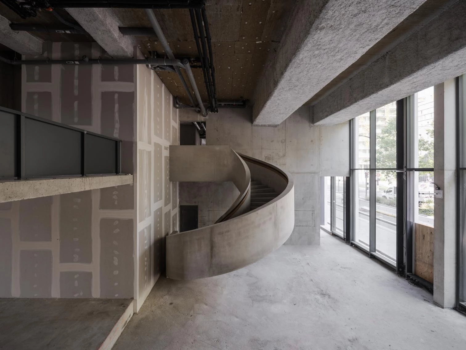 Torre residencial de madera en París