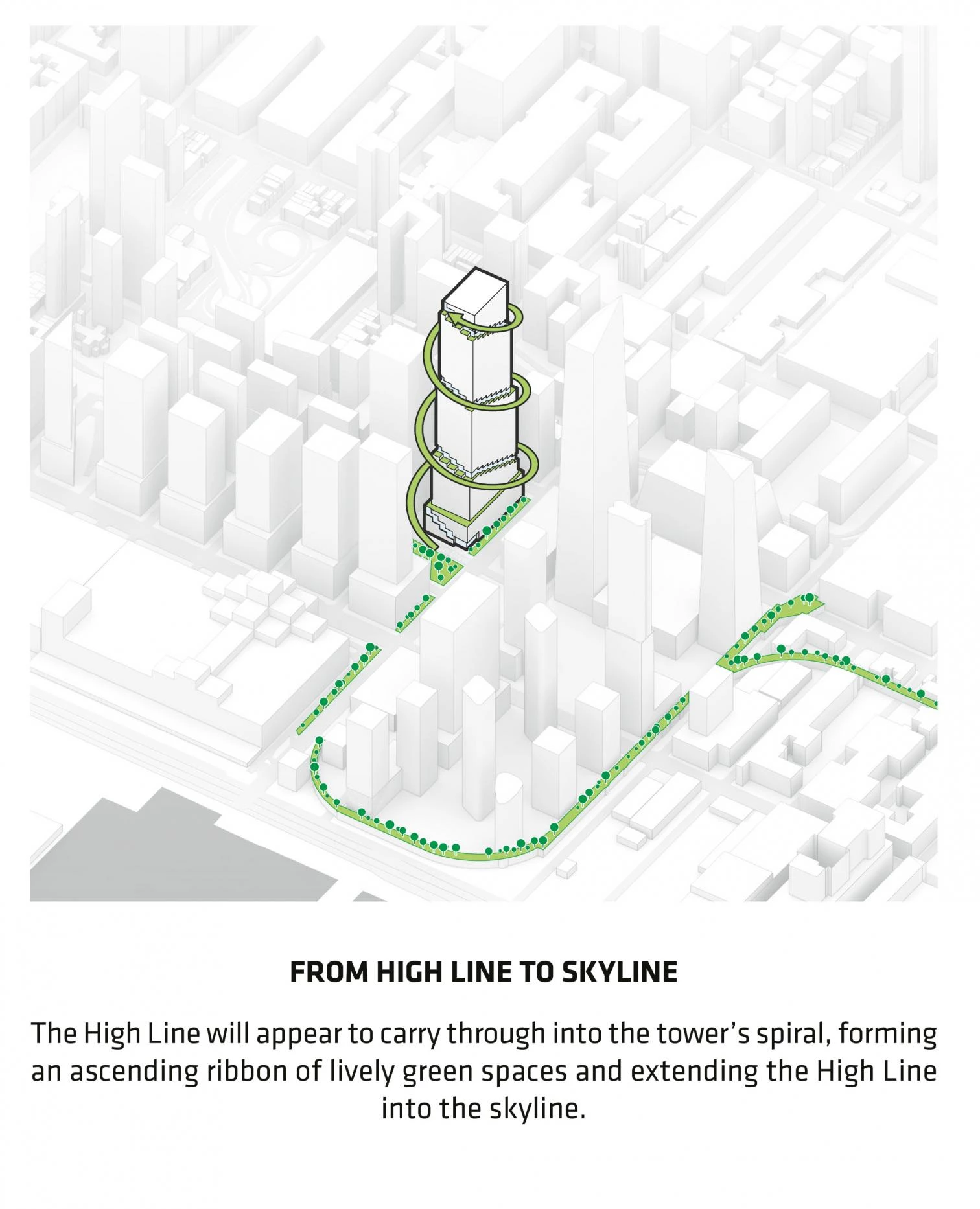 Torre The Spiral en Nueva York