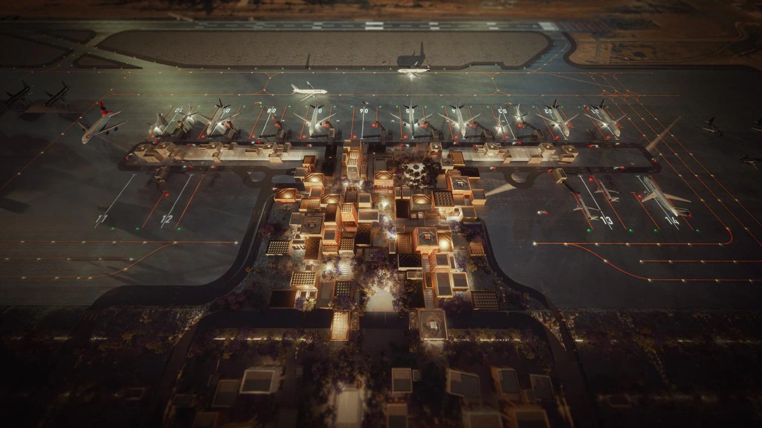 New Abha Airport terminal