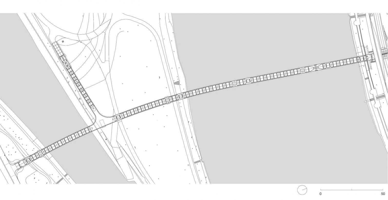 Štvanice Footbridge, Prague (Czech Republic)