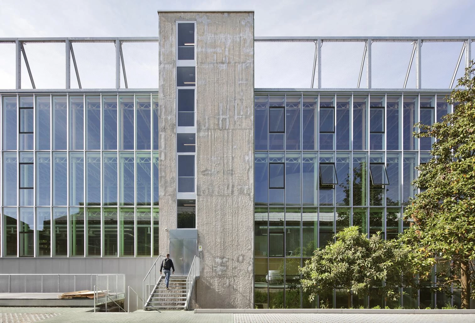 Edificio de oficinas Bicocca Superlab en Milán