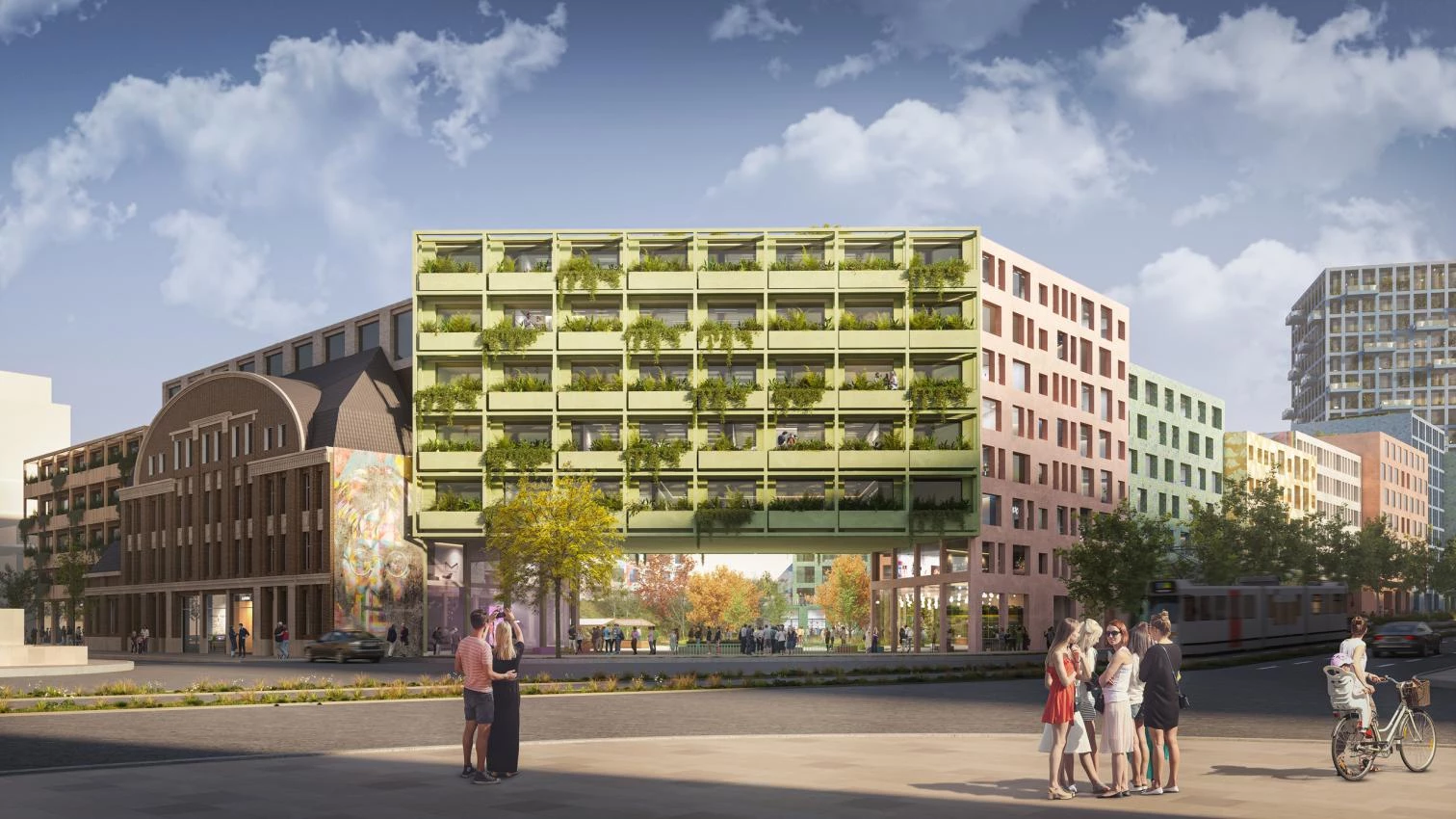 Grüne Mitte in Düsseldorf