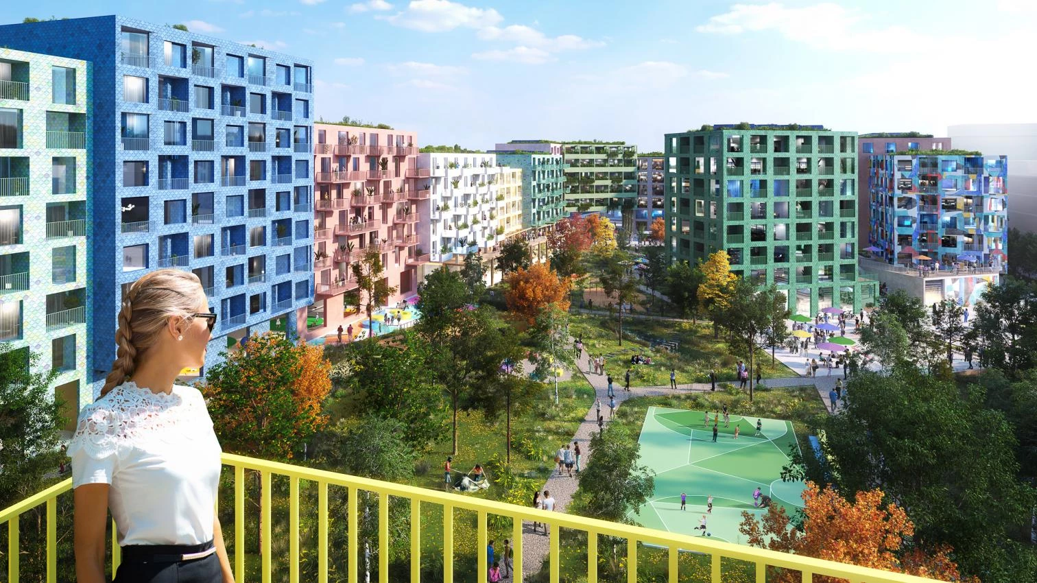 Grüne Mitte in Düsseldorf