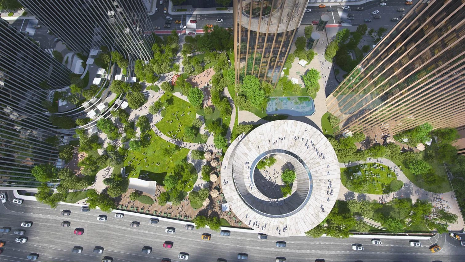 Freedom Plaza in New York