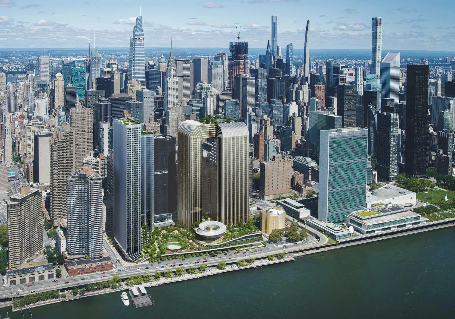 Freedom Plaza in New York