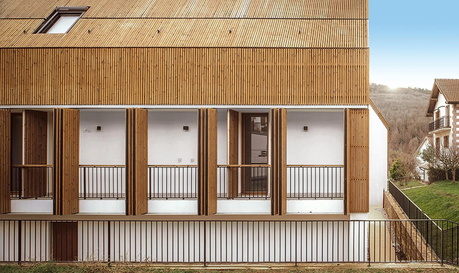 Four Social Dwellings, Garralda (Navarra)