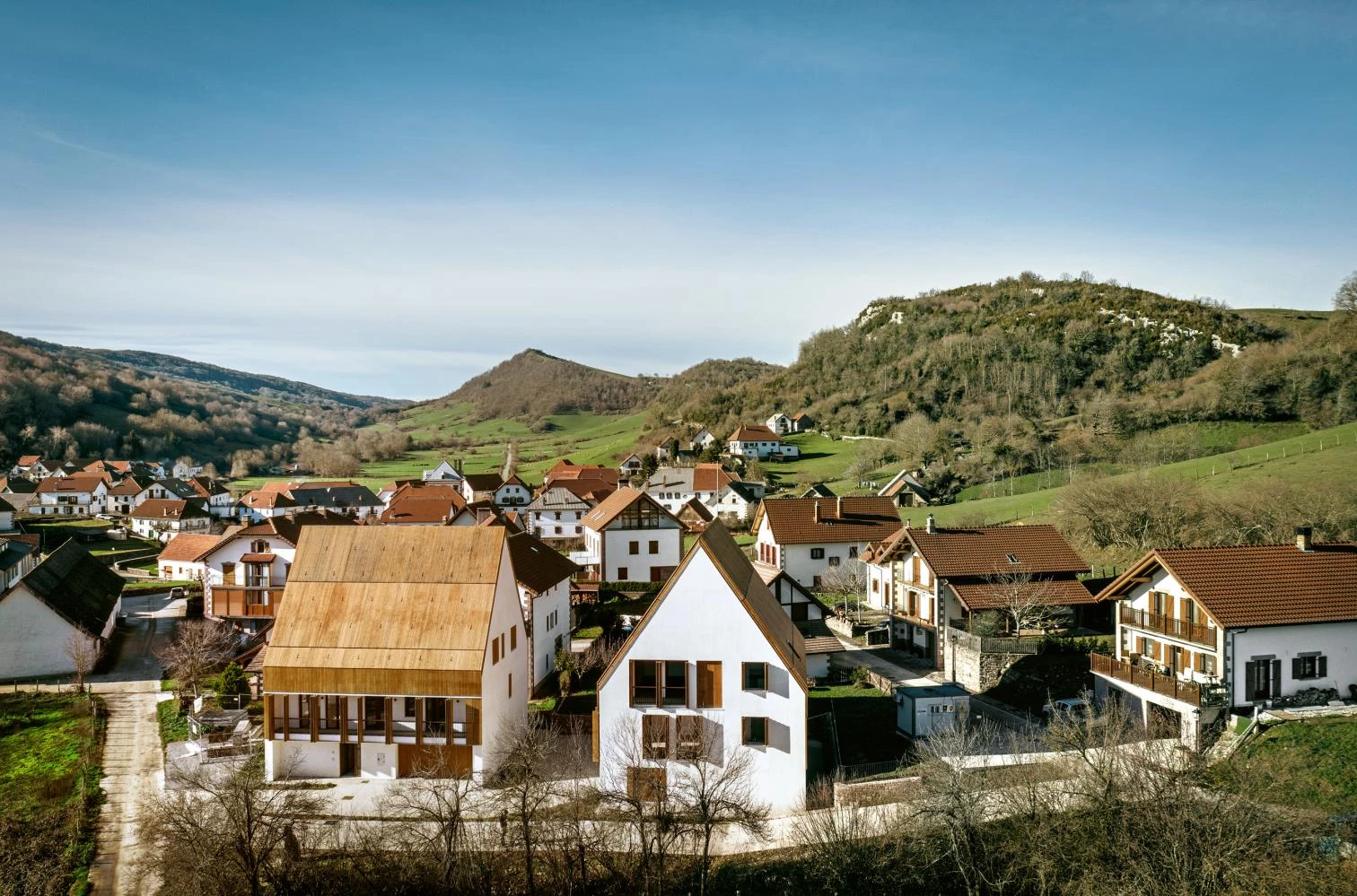 Four Social Dwellings, Garralda (Navarra)