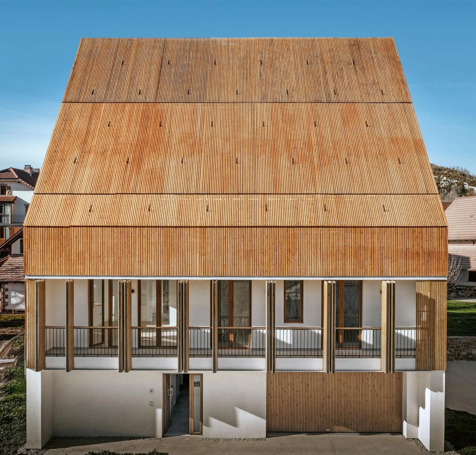 Four Social Dwellings, Garralda (Navarra)