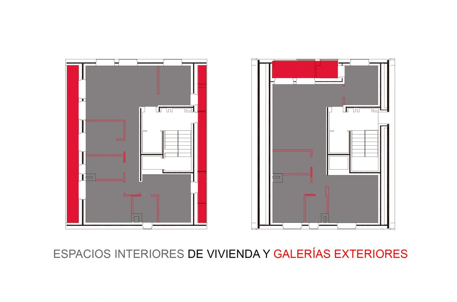 Four Social Dwellings, Garralda (Navarra)