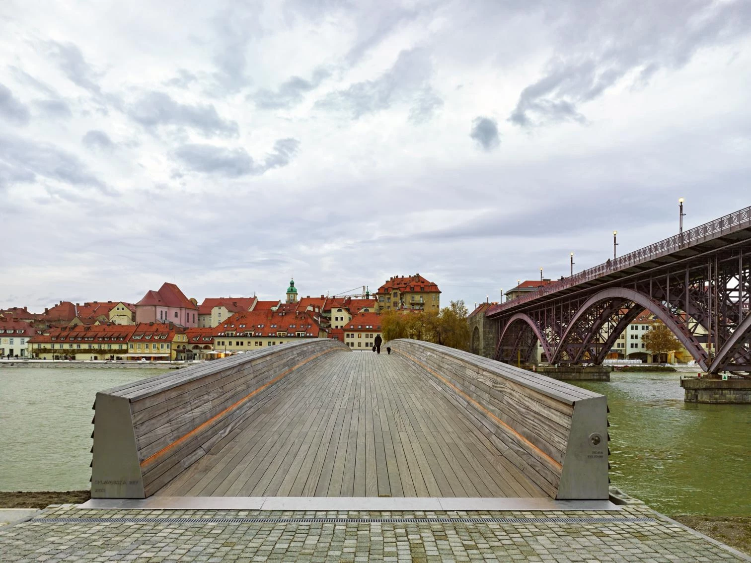 Pasarela Lent-Tabor, Maribor (Eslovenia)