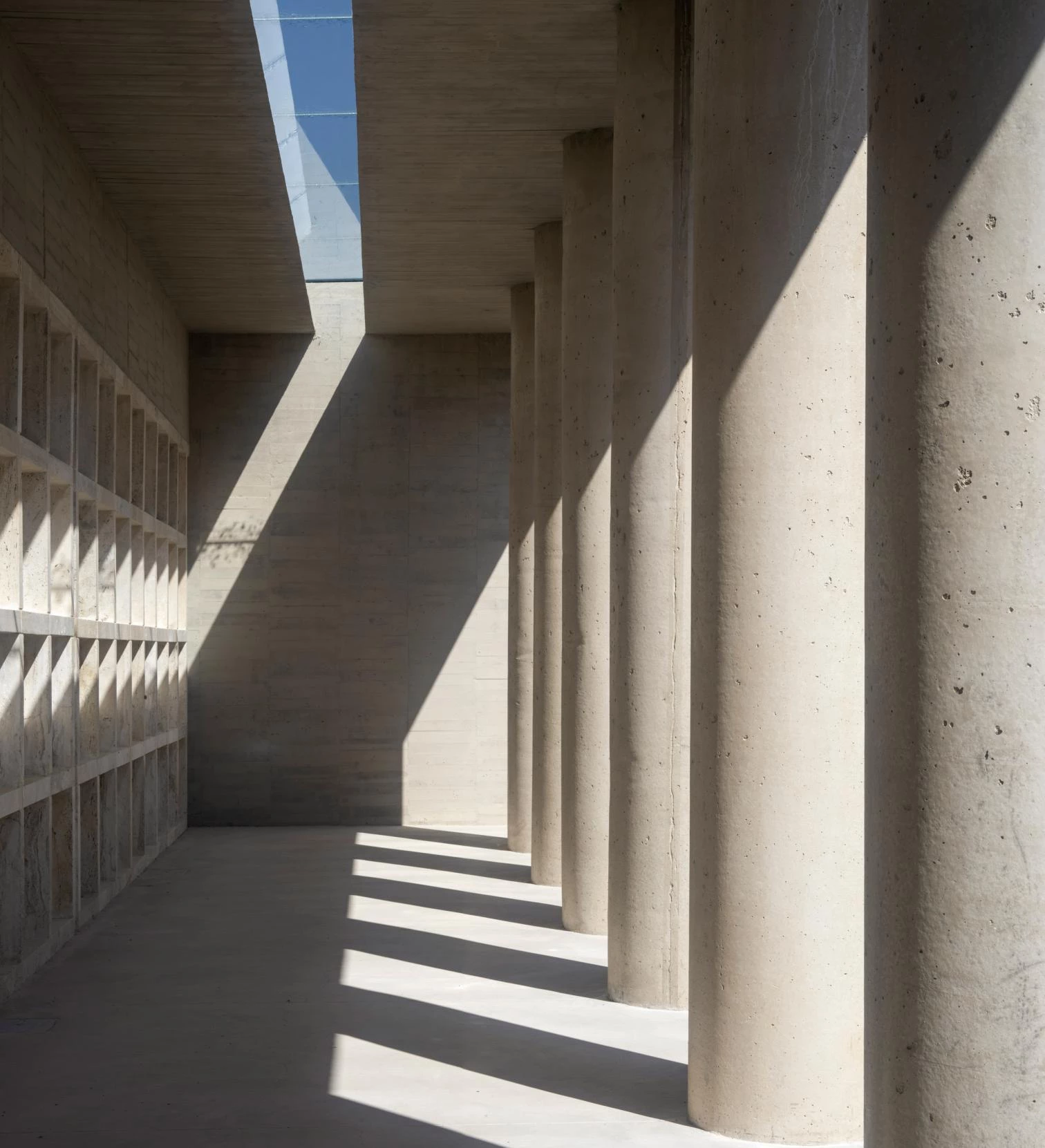 Extension of Valfabbrica cemetery