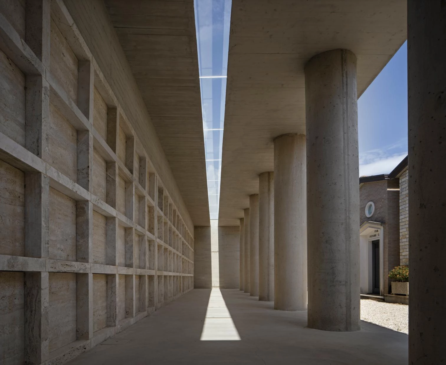 Extension of Valfabbrica cemetery