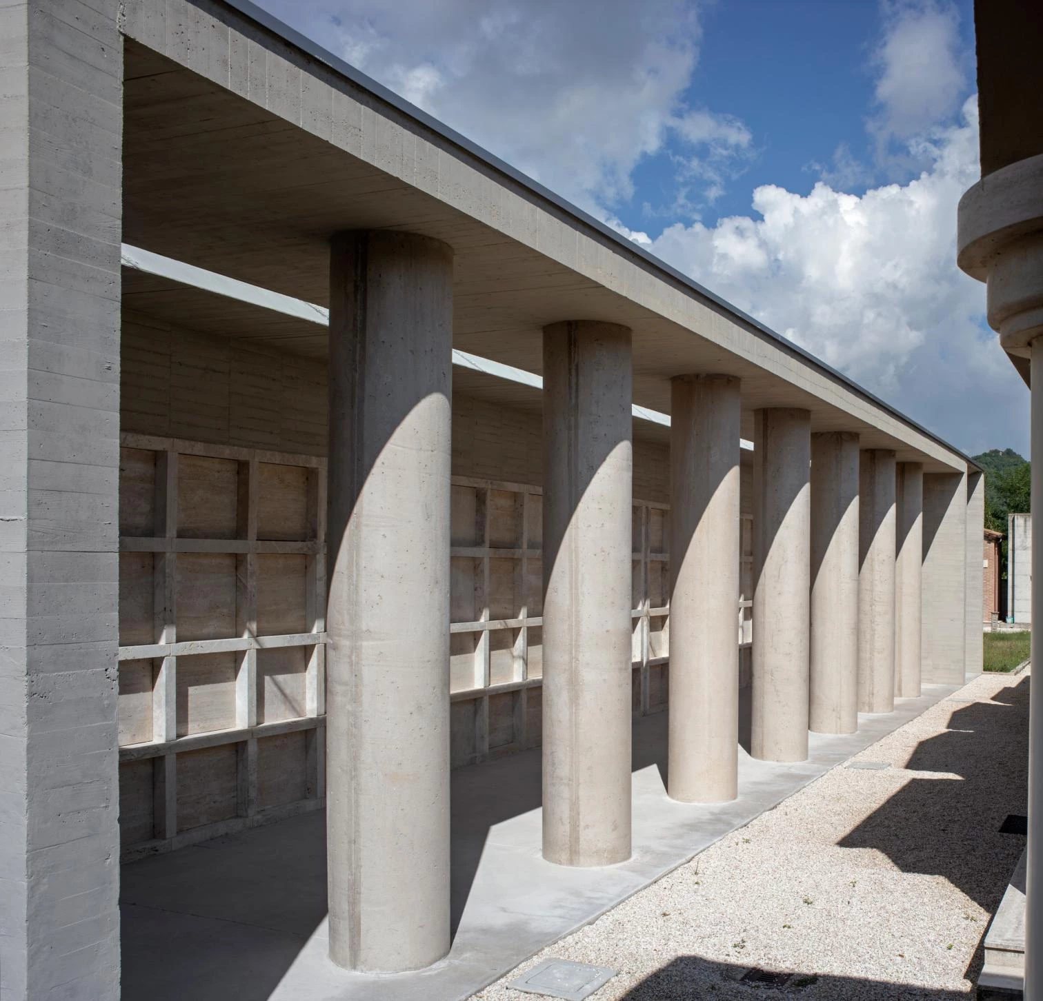 Extension of Valfabbrica cemetery