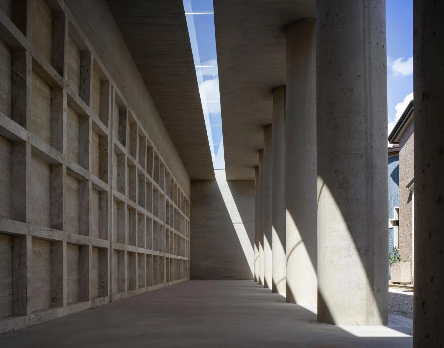 Extension of Valfabbrica cemetery
