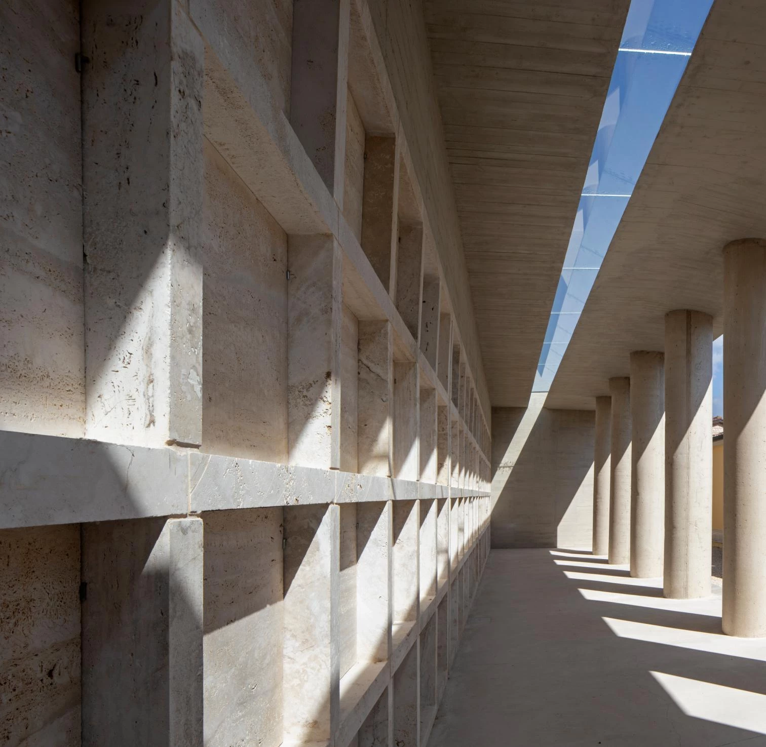 Extension of Valfabbrica cemetery