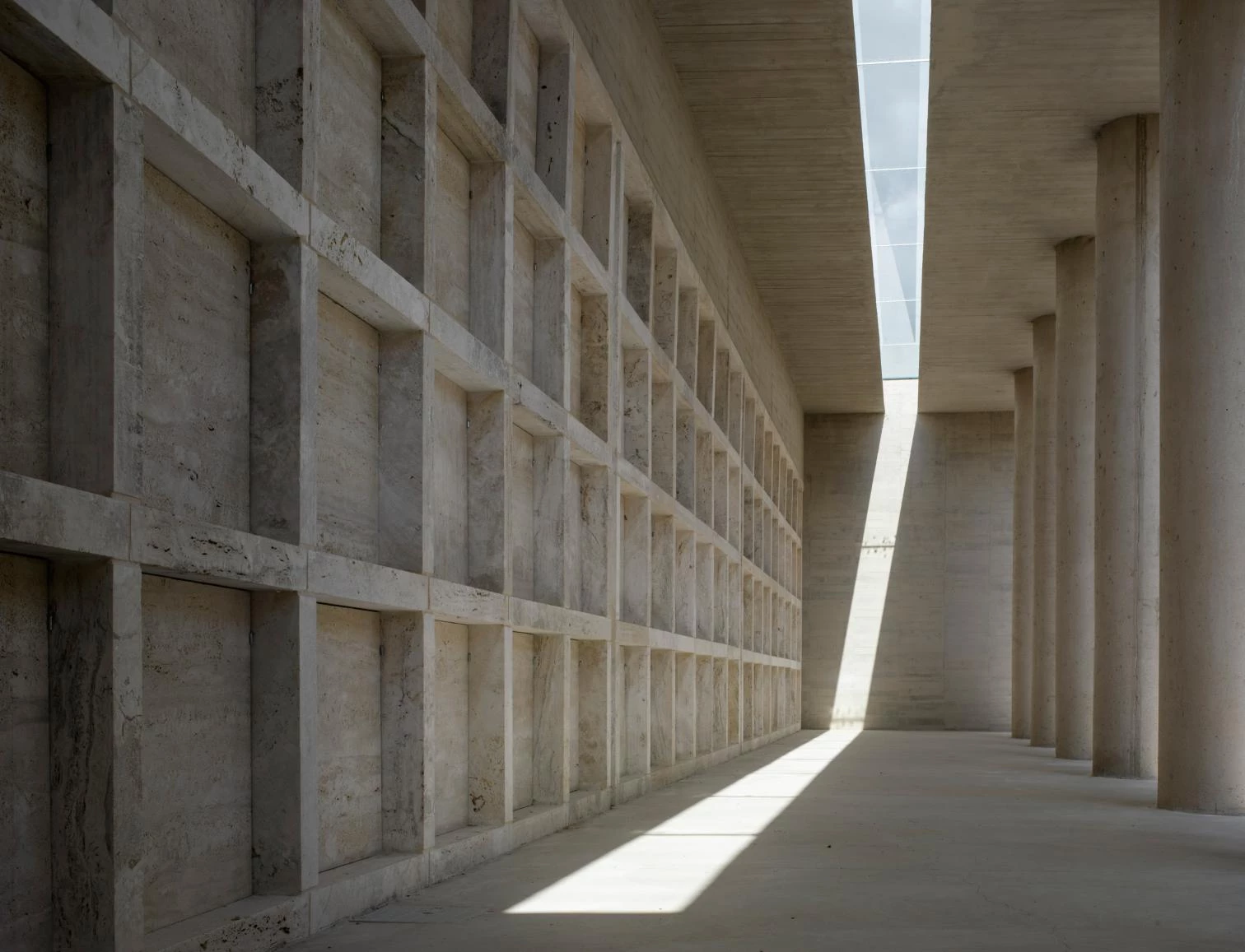 Extension of Valfabbrica cemetery
