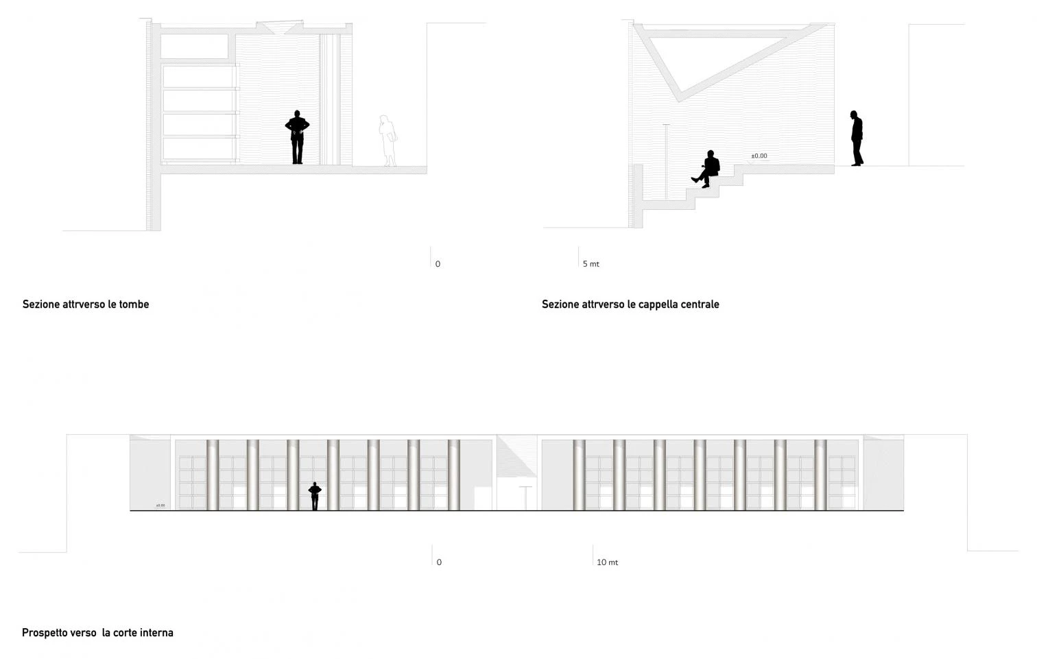 Extension of Valfabbrica cemetery